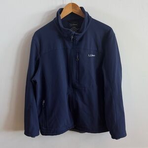 🔵 L.L. Bean Men’s Navy Blue Lined Jacket
Size Large